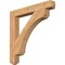 Ekena Millwork Legacy Craftsman Smooth Bracket, Western Red Cedar, 3 1/2"W x 28"D x 28"H BKT04X28X28LEC04SWR - alternate 1